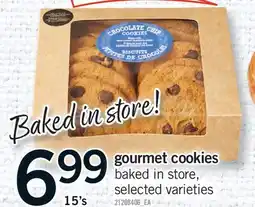 Fortinos GOURMET COOKIES, 15'S offer