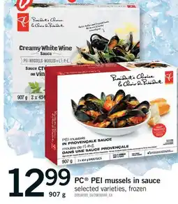 Fortinos PC PEI MUSSELS IN SAUCE offer