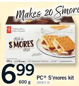 Fortinos PC S'MORES KIT offer