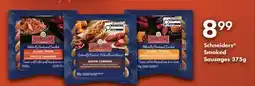 Fortinos SCHNEIDERS SMOKED SAUSAGES offer