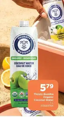 Fortinos THIRSTY BUDDHA ORGANIC COCONUT WATER offer