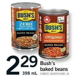 Fortinos BUSH'S BAKED BEANS offer