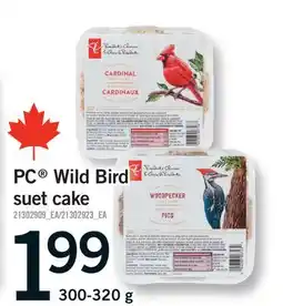 Fortinos PC WILD BIRD SUET CAKE offer