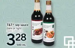 Fortinos T&T SOY SAUCE offer