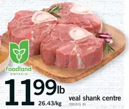 Fortinos VEAL SHANK CENTRE offer