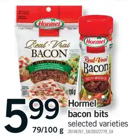 Fortinos HORMEL BACON BITS, 79/100 G offer