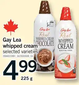 Fortinos GAY LEA WHIPPED CREAM offer