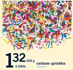 Fortinos RAINBOW SPRINKLES offer