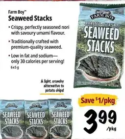 Farm Boy Farm Boy Seaweed Stacks offer