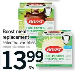 Fortinos BOOST MEAL REPLACEMENT, 6'S offer