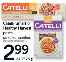 Fortinos CATELLI SMART OR HEALTHY HARVEST PASTA, 340/375 g offer