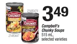 Fortinos CAMPBELL'S CHUNKY SOUPS offer