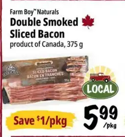 Farm Boy Farm Boy Naturals Double Smoked Sliced Bacon offer