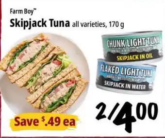 Farm Boy Farm Boy Skipjack Tuna offer