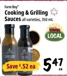 Farm Boy Farm Boy Cooking & & Grilling Sauces offer