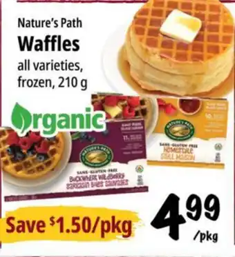 Farm Boy Nature's Path Waffles offer