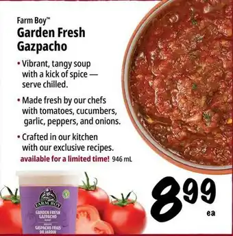 Farm Boy Farm Boy Garden Fresh Gazpacho offer
