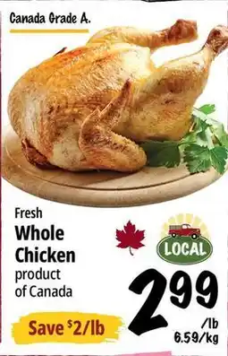 Farm Boy Fresh Whole LOCAL Chicken offer