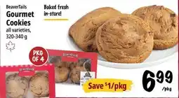 Farm Boy BeaverTails Baked fresh Gourmet in-store! Cookies offer