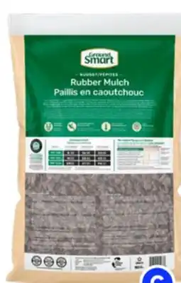 RONA GROUNDSMART rubber lawn edging, pavers and mulch, 22.6-lb offer