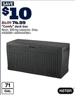 RONA KETER Comfy deck box offer