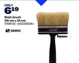 RONA Stain brush 100 mm x 30 mm offer