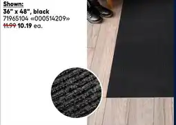 RONA VALU+ 36 x 48, black interior rugs and doormats offer
