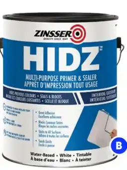 RONA ZINSSER primer Hidz, 3.78-L offer
