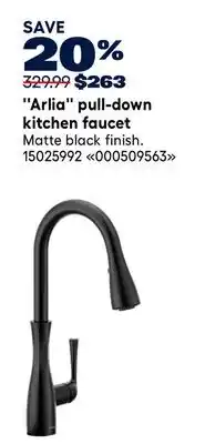 RONA Arlia pull-down kitchen faucet offer