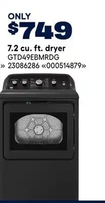 RONA GE 7.2 cu. ft. dryer offer