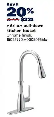 RONA Arlia pull-down kitchen faucet offer