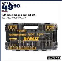 RONA DEWALT 100-piece bit and drill bit set offer
