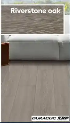 RONA Duraclic Riverstone oak Vinyl flooring 7.1 x 48 offer