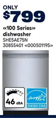 RONA 100 Series dishwasher offer