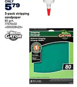 RONA 3-pack stripping sandpaper offer
