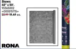 RONA RONA landscape fabric offer