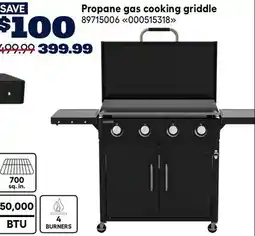 RONA LAFLAMME & Co Propane gas cooking griddle offer