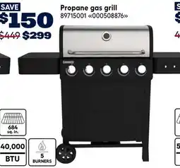 RONA Laflamme & Co Propane gas grill offer