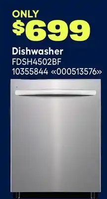 RONA Frigidaire Dishwasher offer