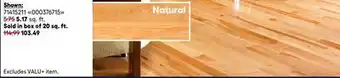 RONA Hardwood flooring offer