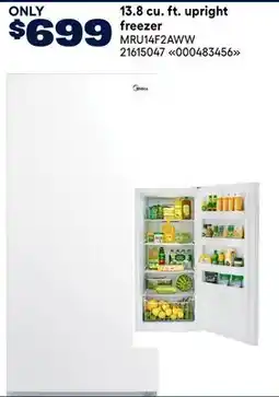 RONA Midea 13.8 cu. ft. upright freezer offer