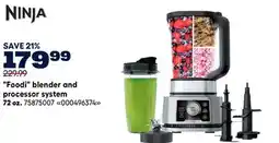 RONA NINJA Foodi blender and processor system 72 oz offer