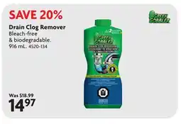 Home Hardware Drain Clog Remover offer