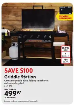 Home Hardware Griddle Station offer