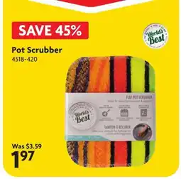 Home Hardware Pot Scrubber offer