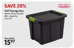 Home Hardware Tuff Storage Box offer