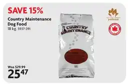 Home Hardware Country Maintenance Dog Food offer