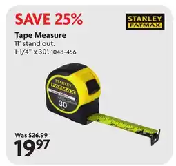 Home Hardware Tape Measure offer