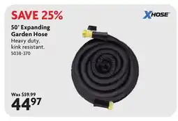 Home Hardware 50' Expanding Garden Hose offer