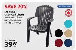 Home Hardware Stacking Cape Cod Chairs offer